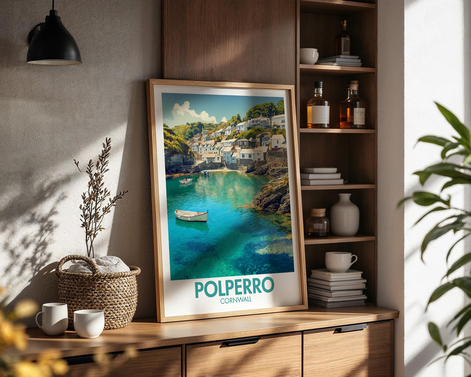 Polperro Poster