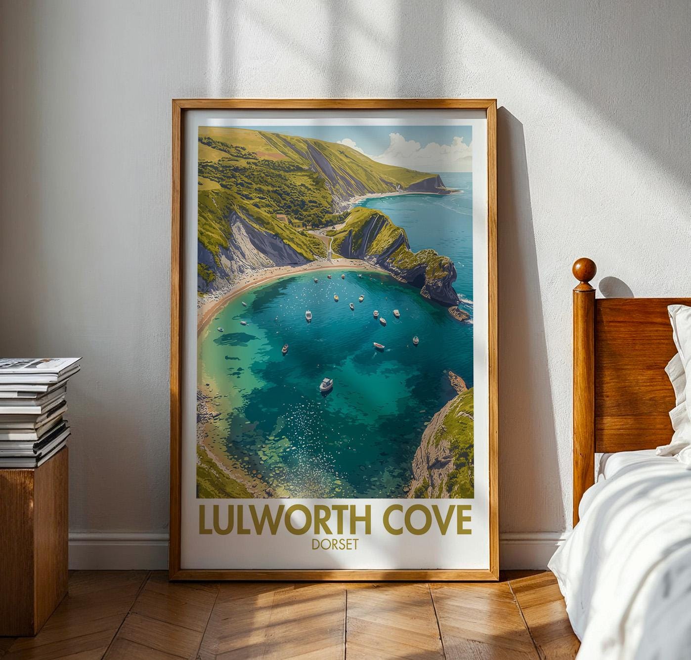 Lulworth Cove Poster