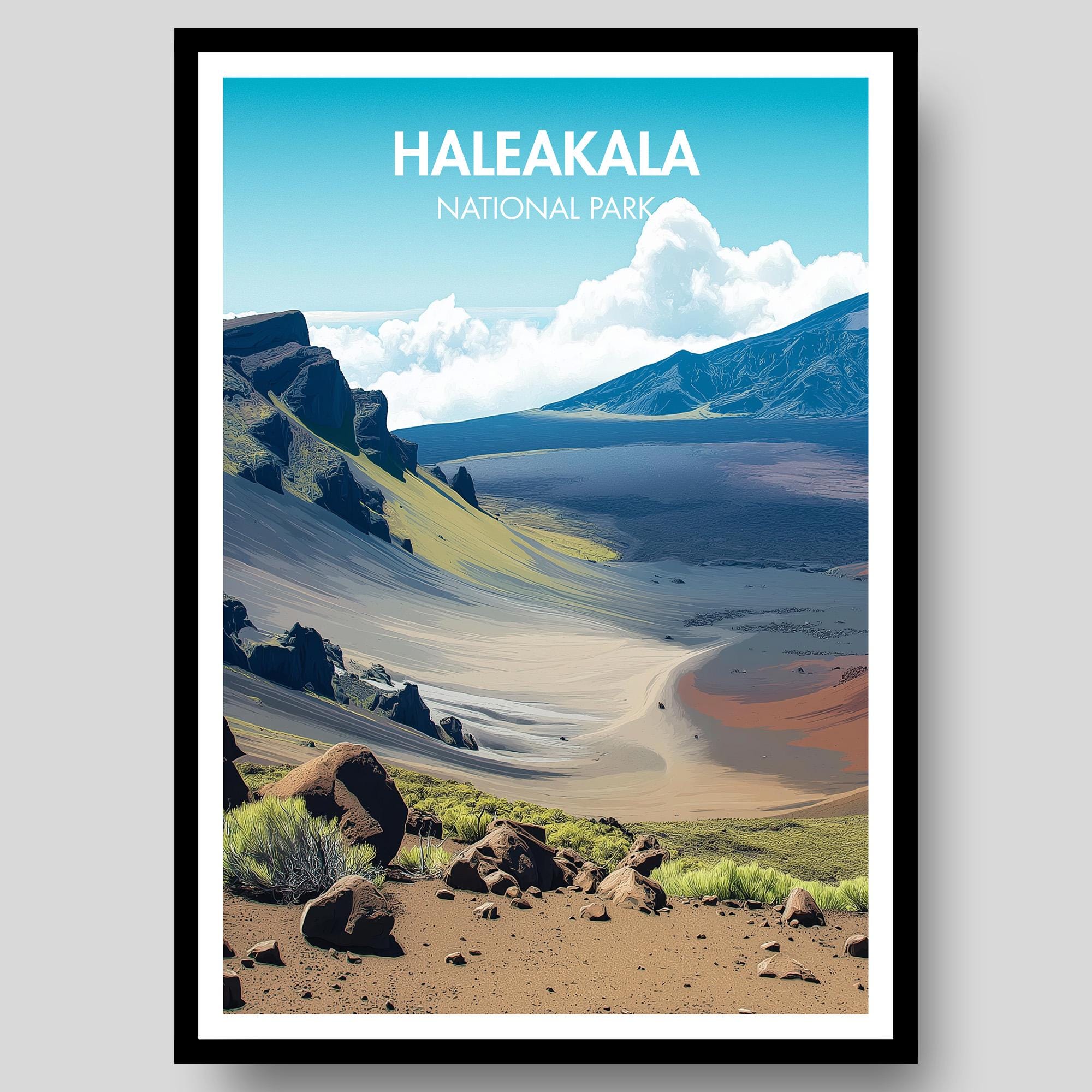 Haleakala National Park Poster
