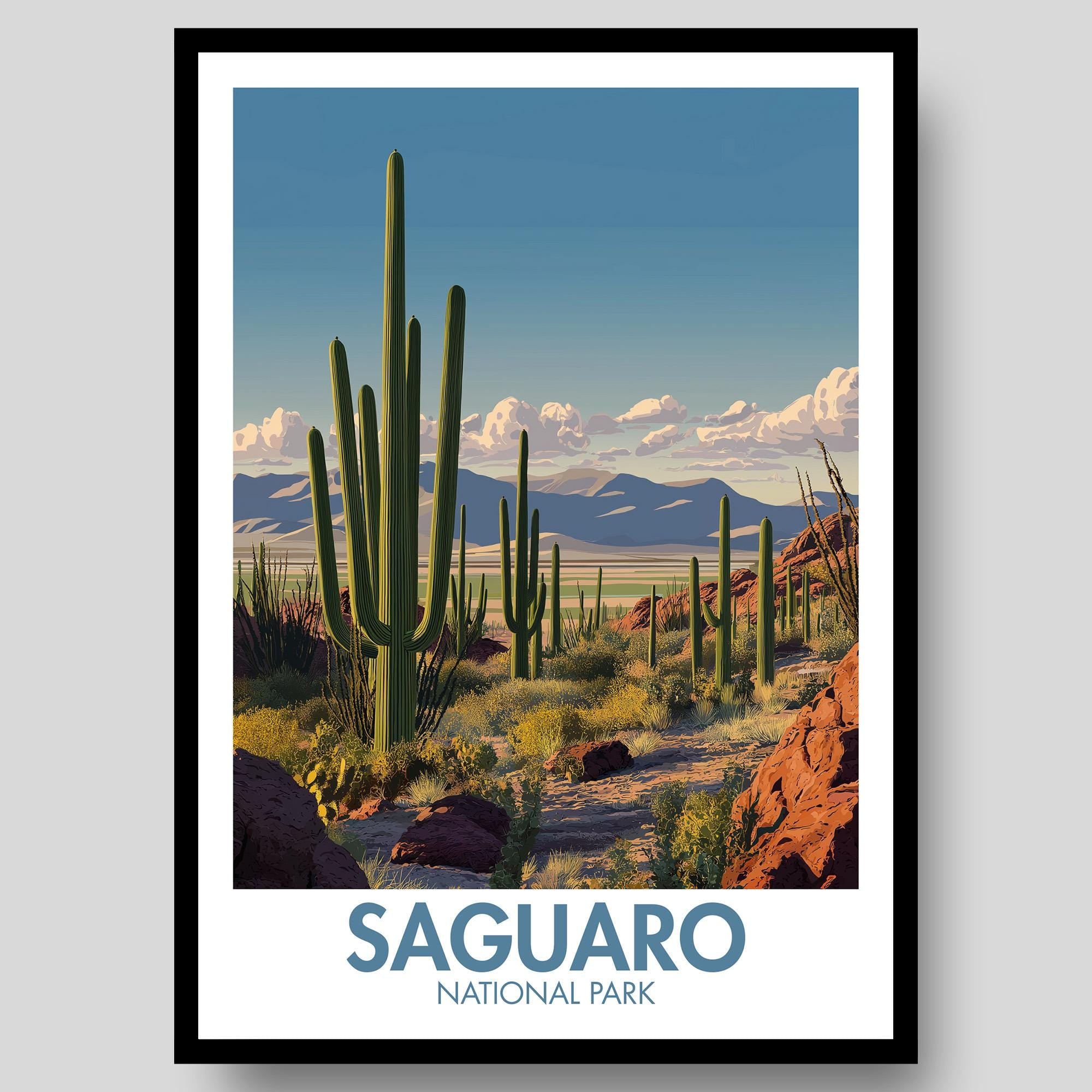 Saguaro National Park Poster