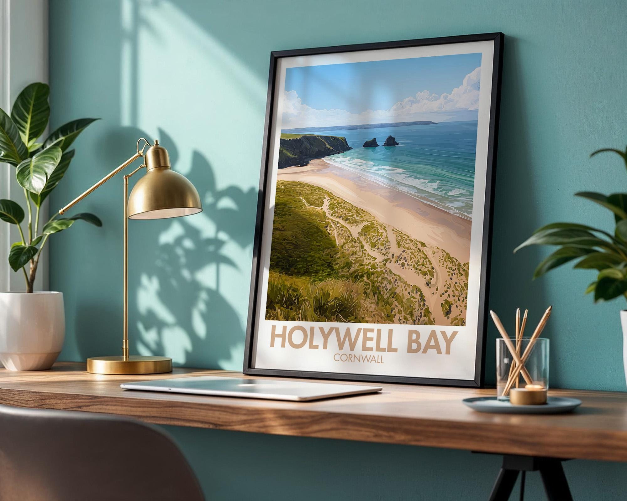 Holywell Bay Poster
