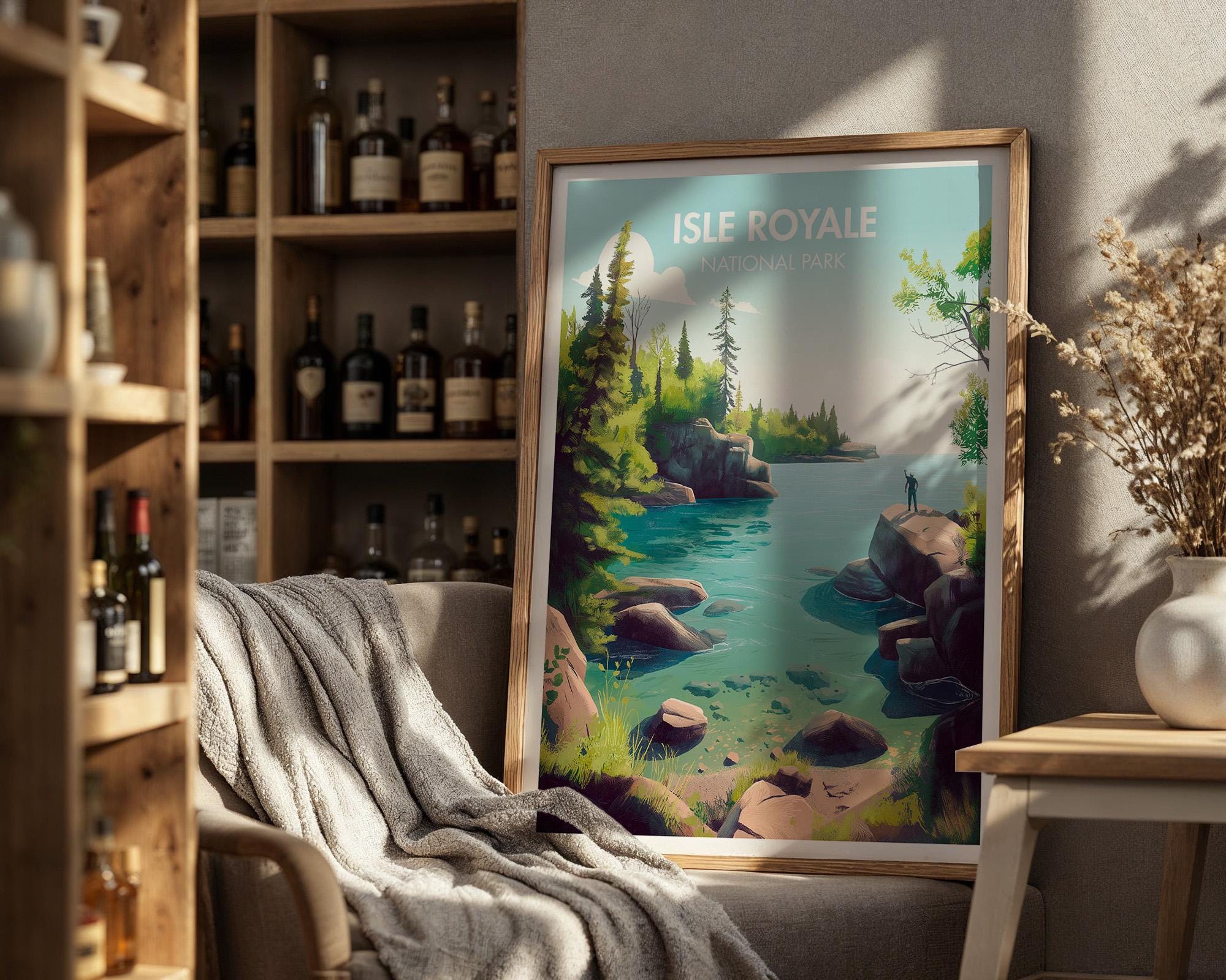 Isle Royale National Park Poster