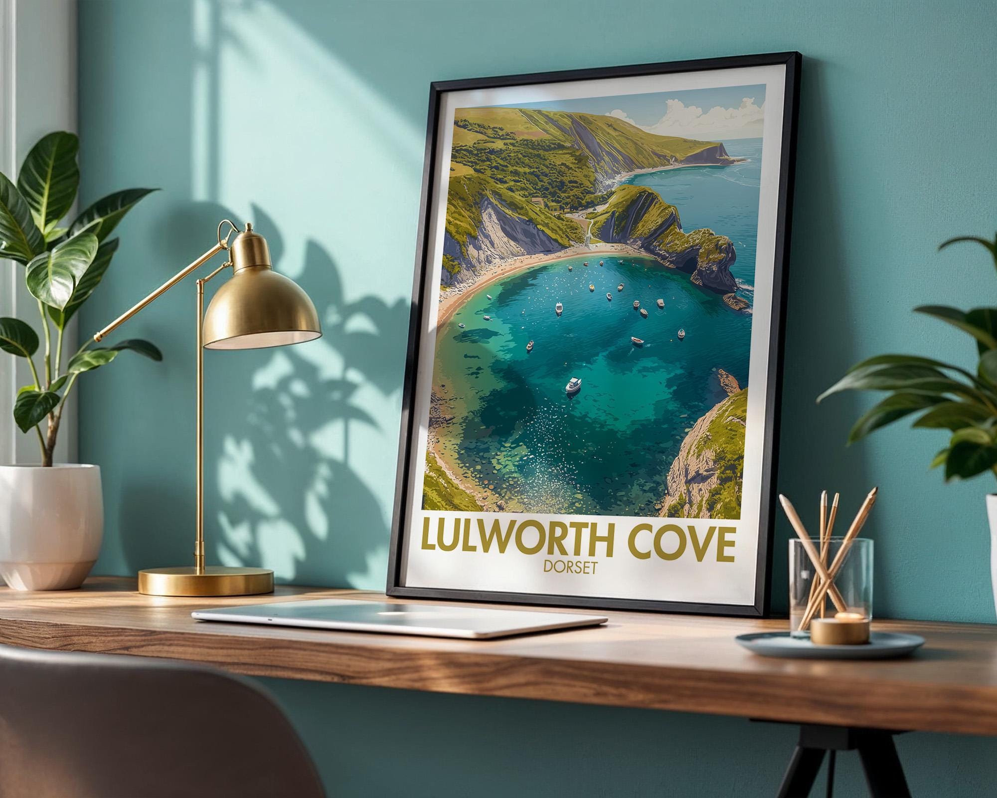 Lulworth Cove Poster