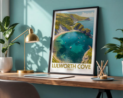 Lulworth Cove Poster