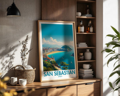 San Sebastián Poster