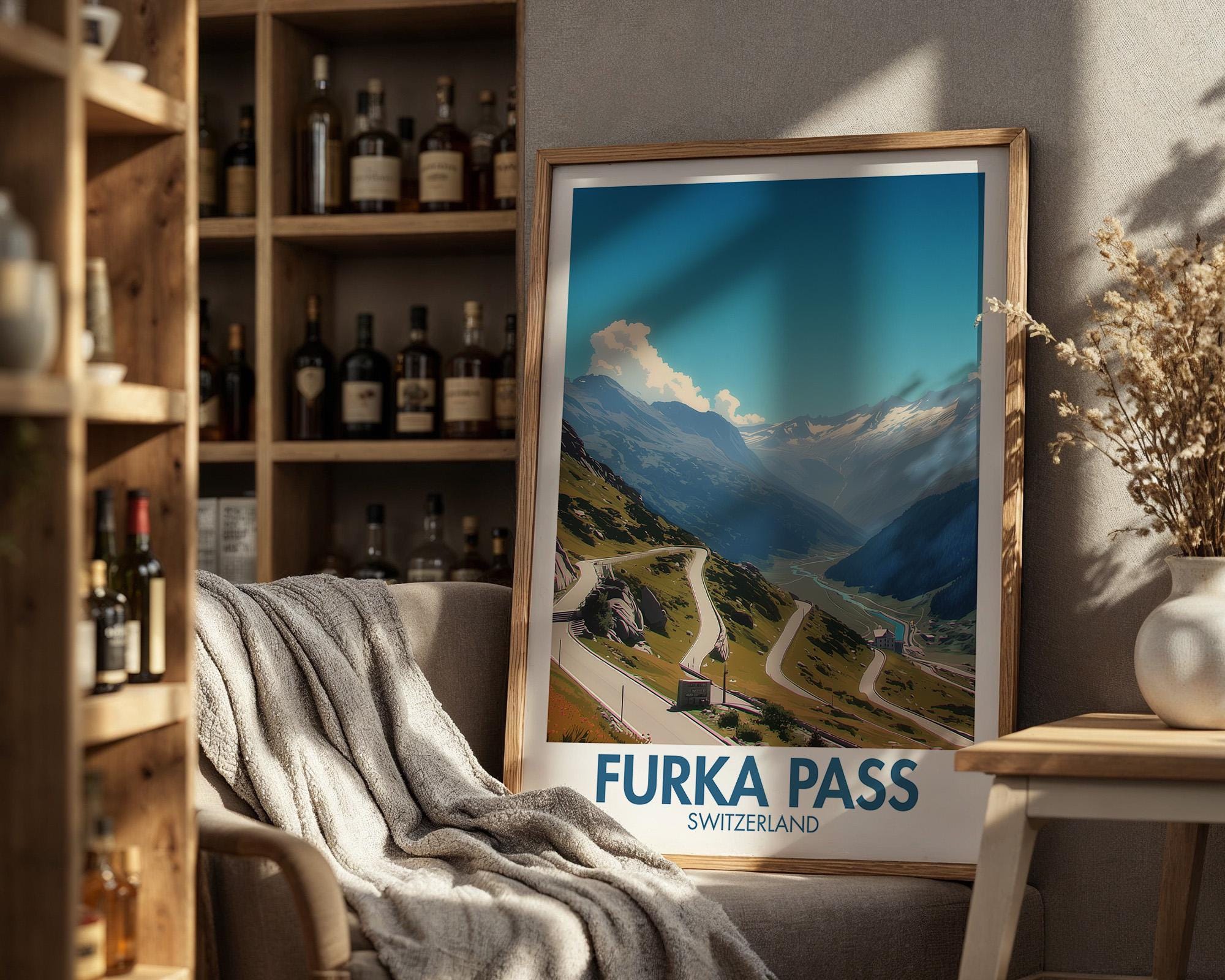 Furka Pass Poster
