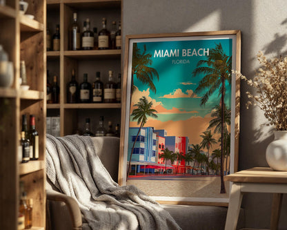 Miami Beach Poster