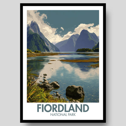 Fiordland National Park Poster