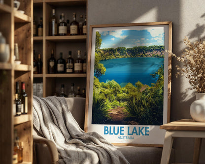 Blue Lake Poster