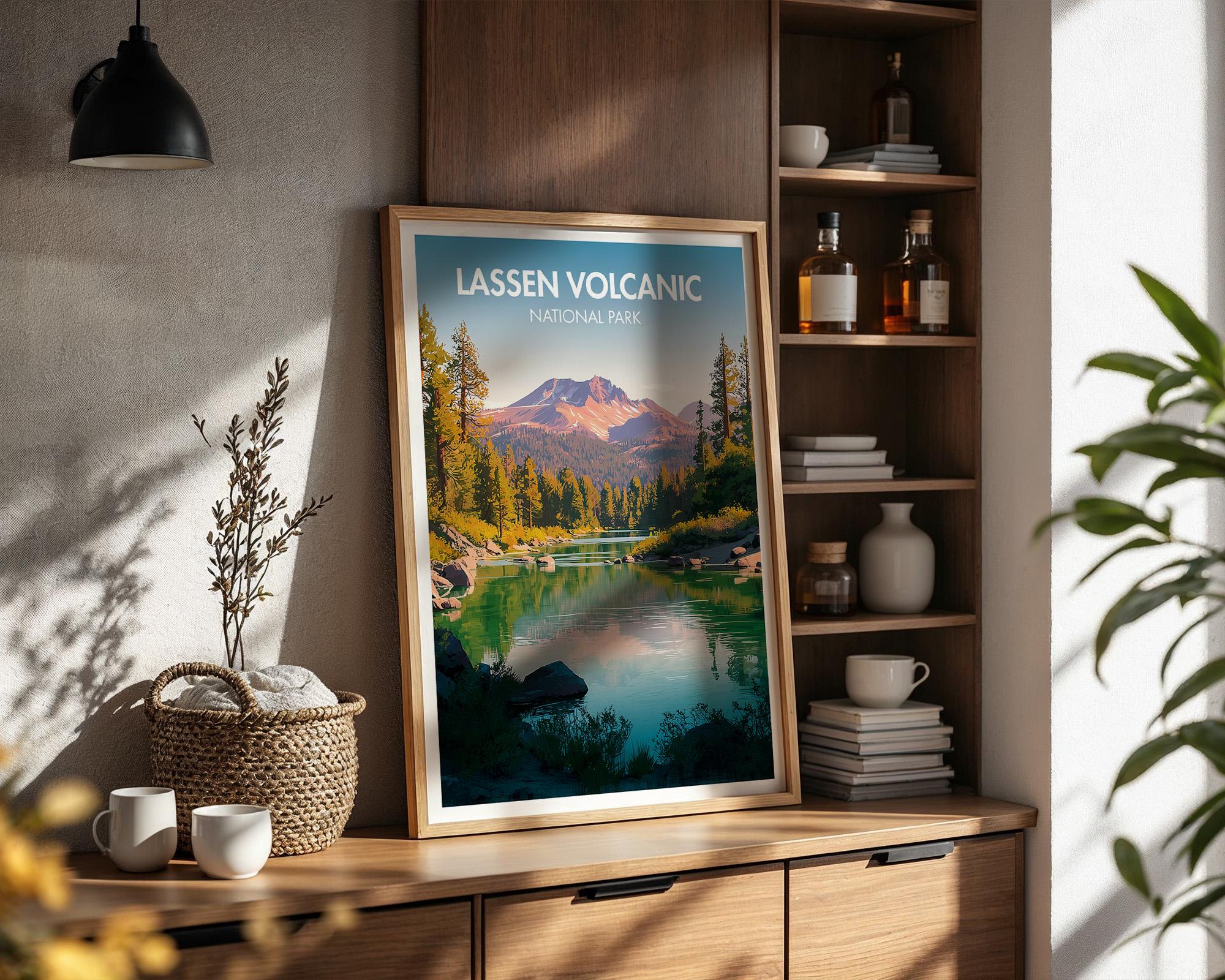 Lassen Volcanic National Park Poster