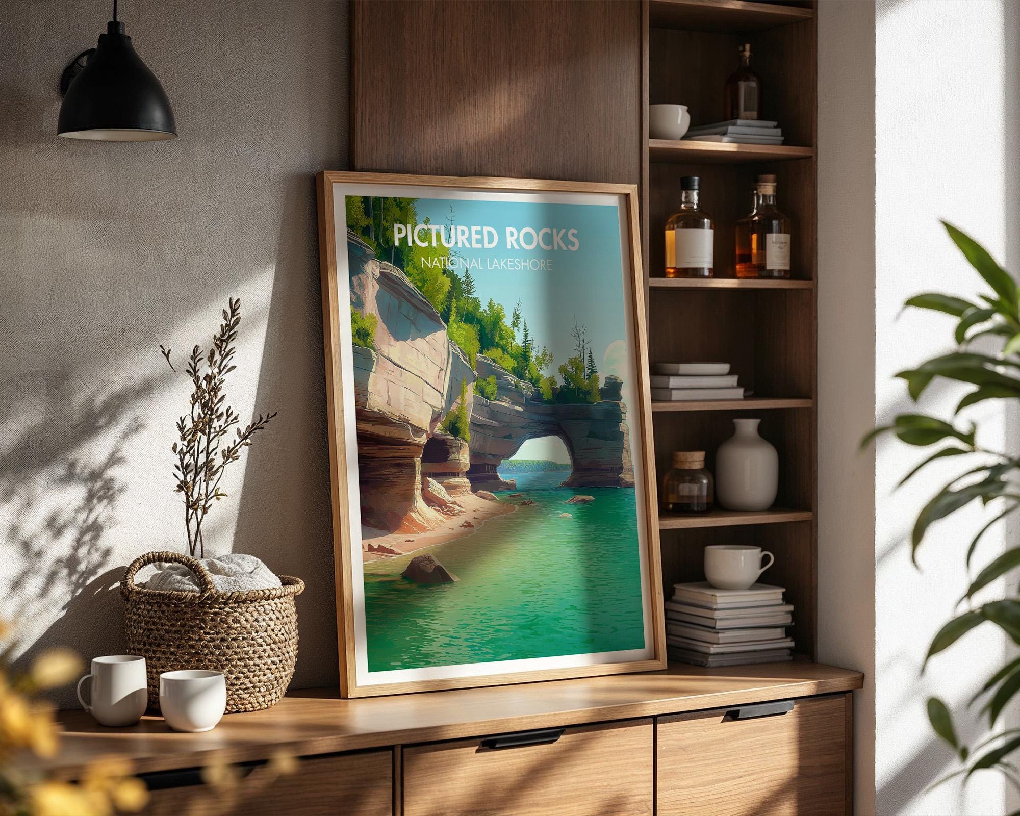 Pictured Rocks National Lakeshore Poster