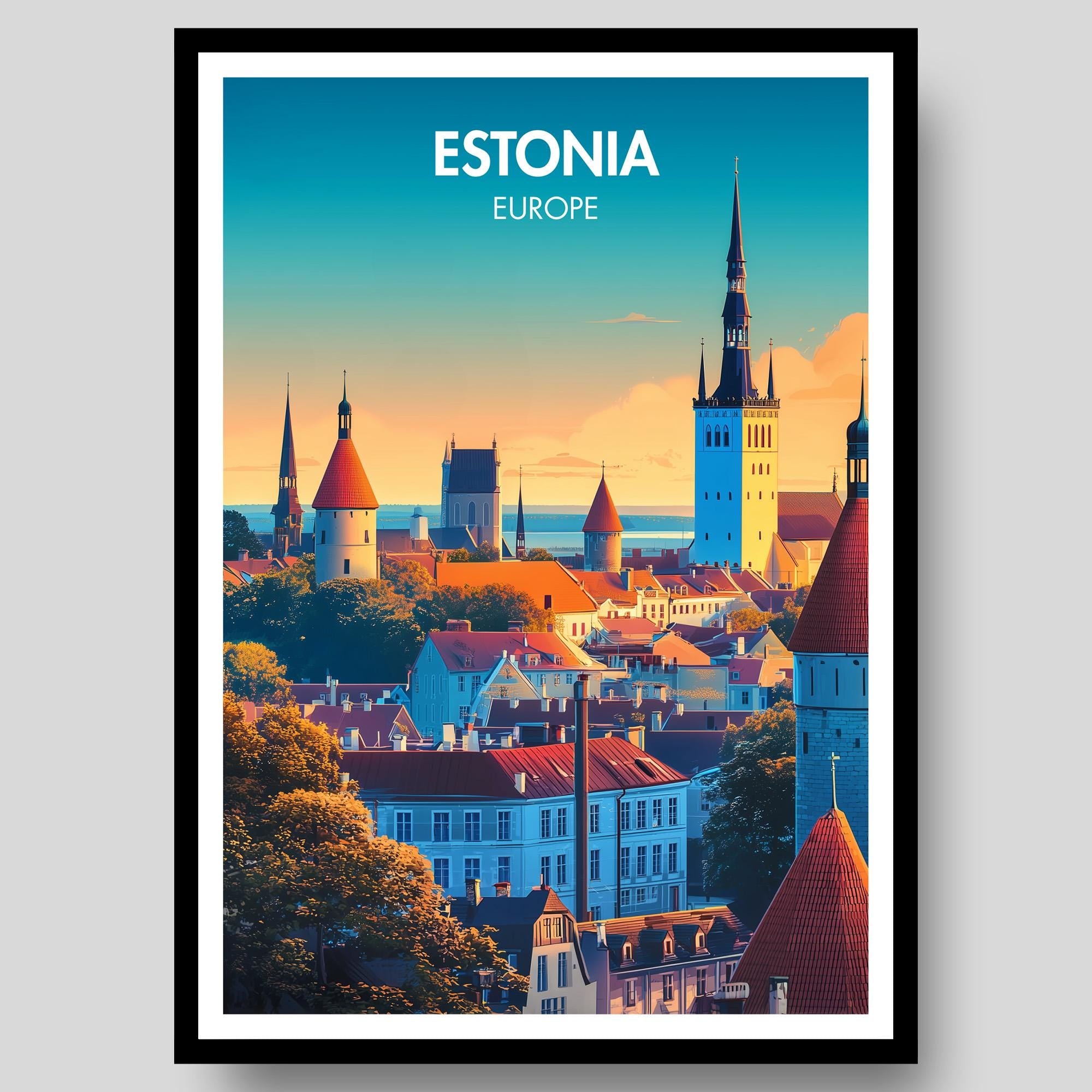 Estonia Poster