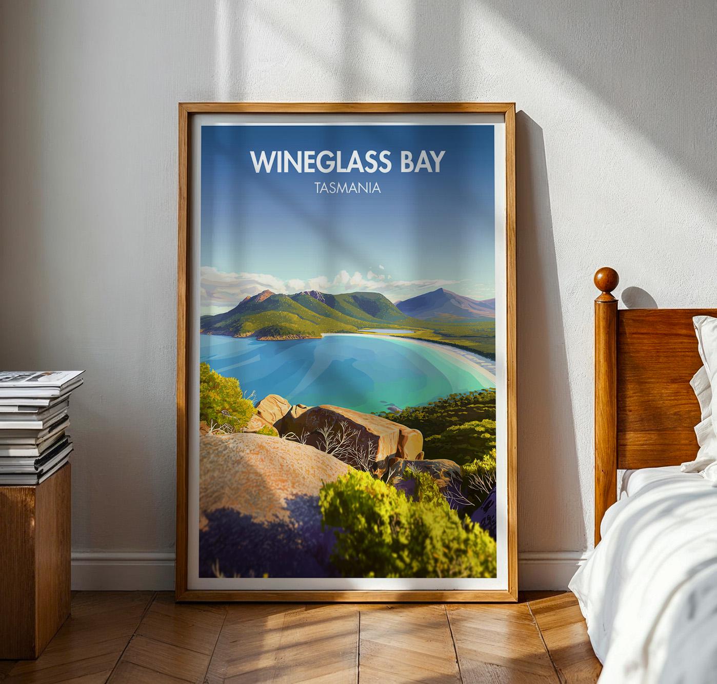 Wineglass Bay Poster
