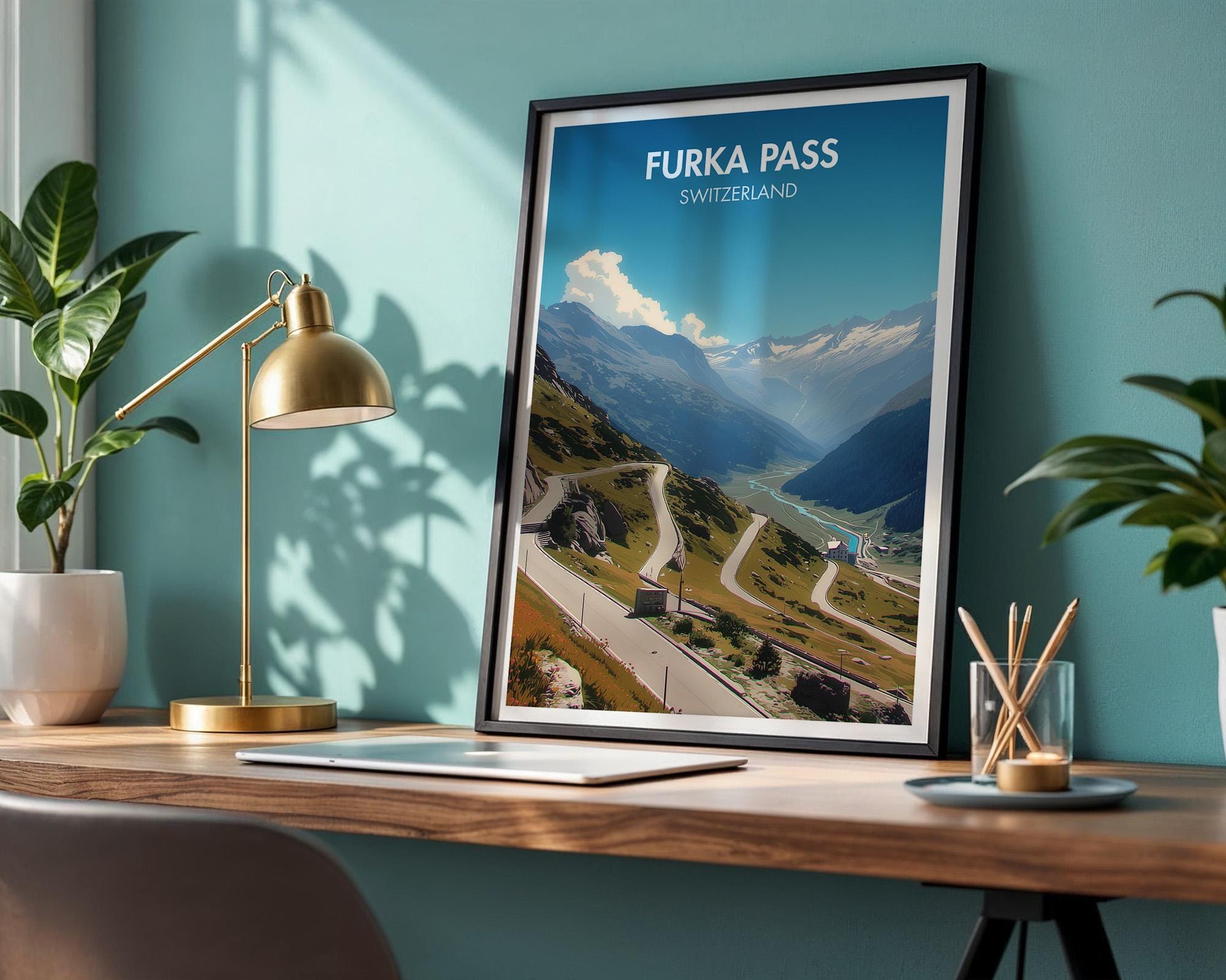 Furka Pass Poster