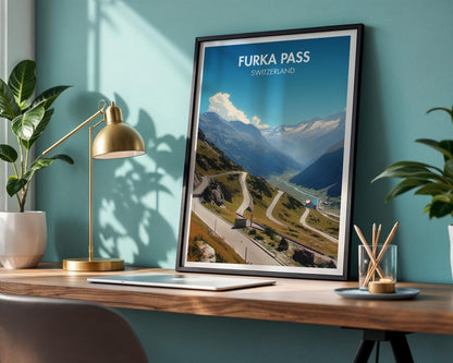 Furka Pass Poster