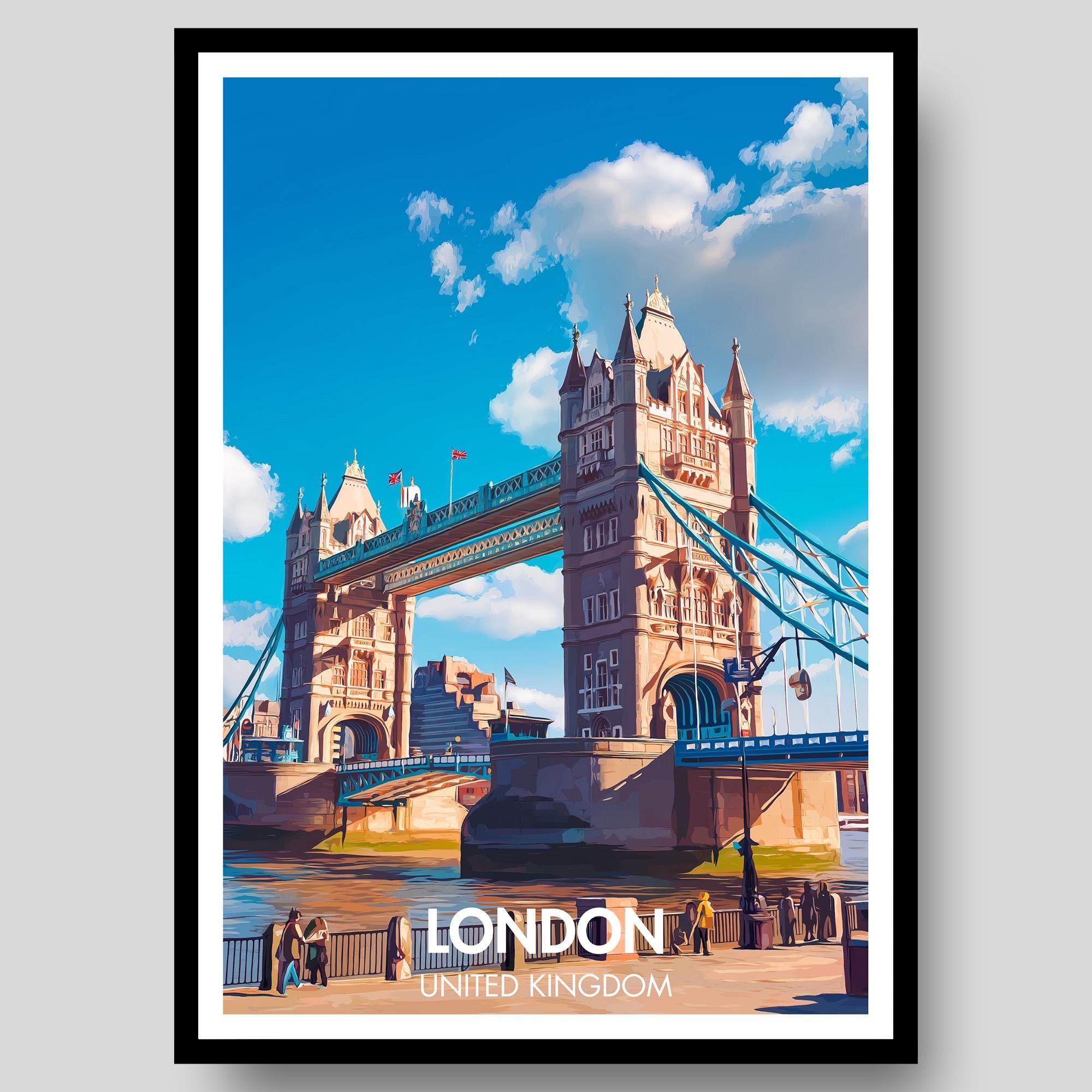 London Bridge Poster