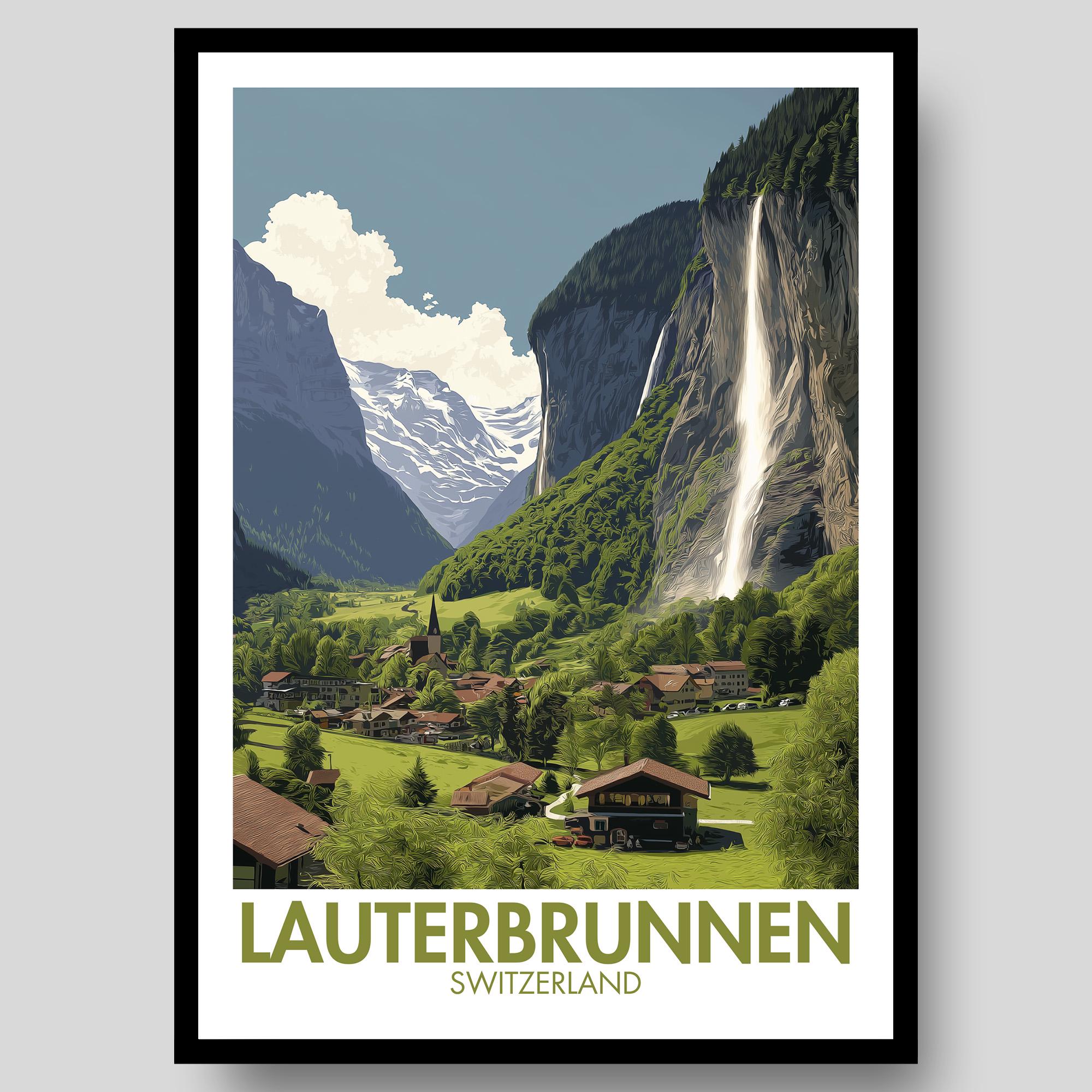 Lauterbrunnen Poster