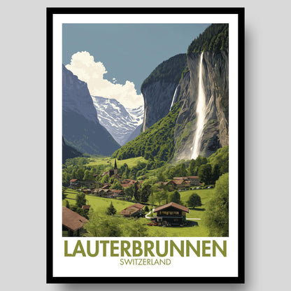 Lauterbrunnen Poster
