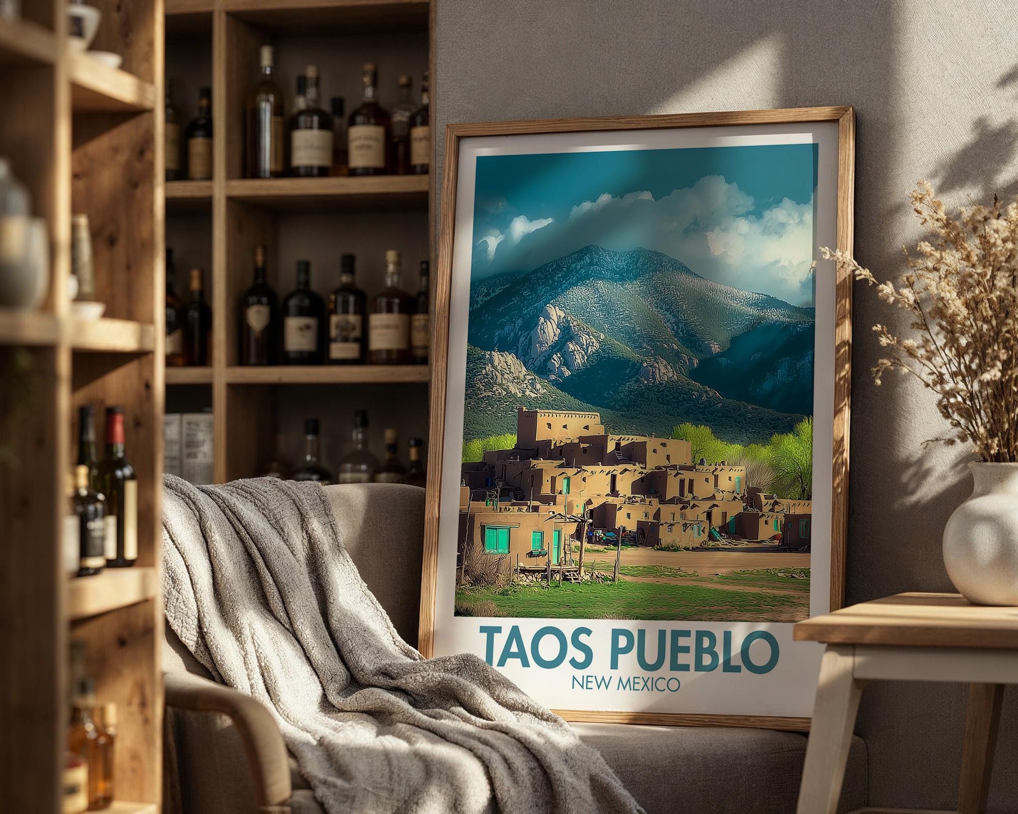 Taos Pueblo Poster