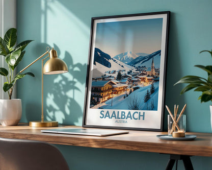 Saalbach Poster