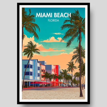 Miami Beach Poster