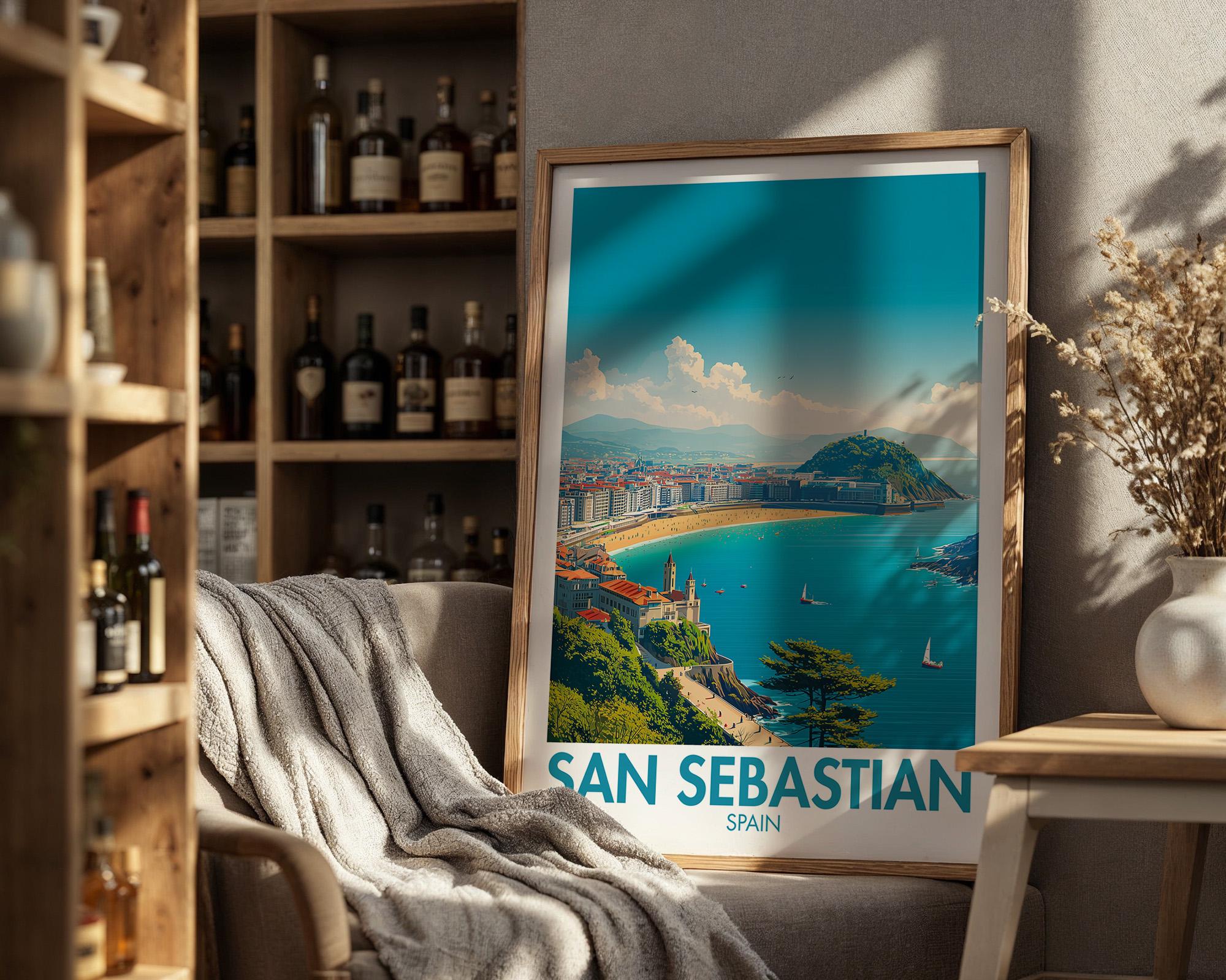 San Sebastián Poster