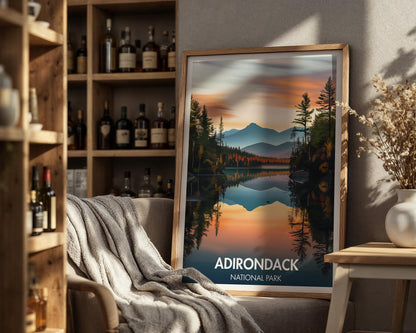 Adirondacks National Park Poster