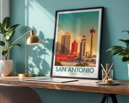 San Antonio Poster