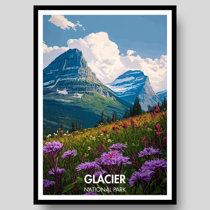 Glacier National Park Poster