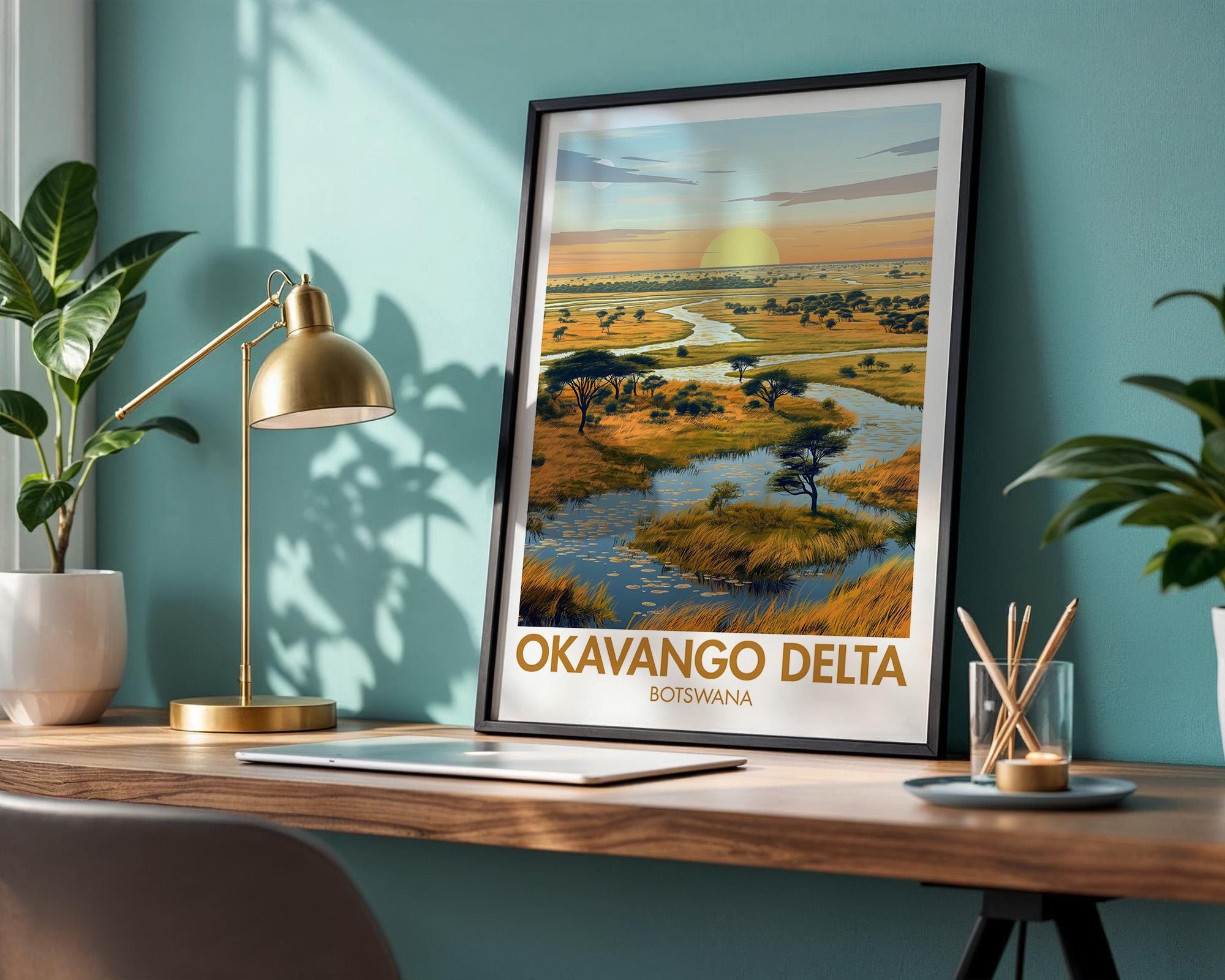 Okavango Delta Poster
