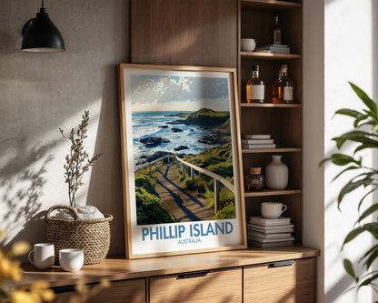 Phillip Island Poster