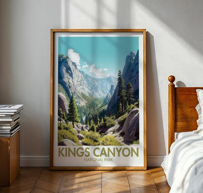 Kings Canyon National Park Poster