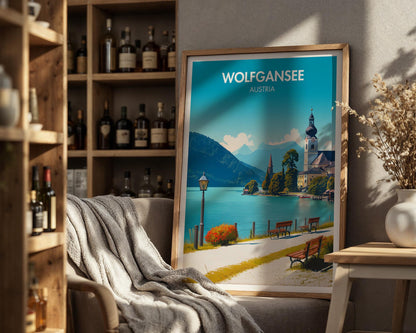 Wolfgangsee Poster