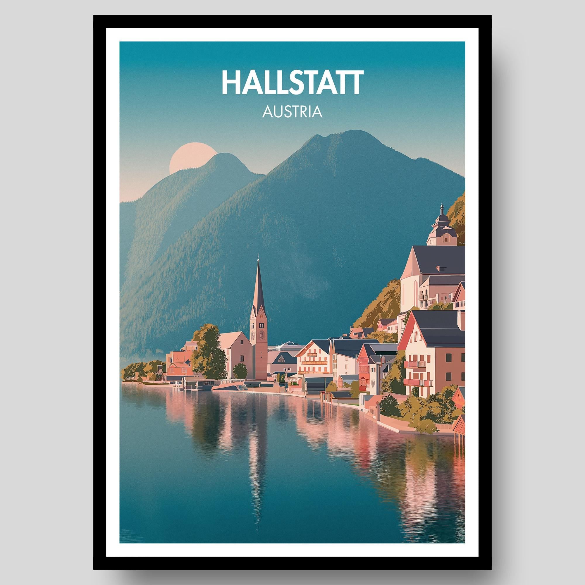 Hallstatt Poster