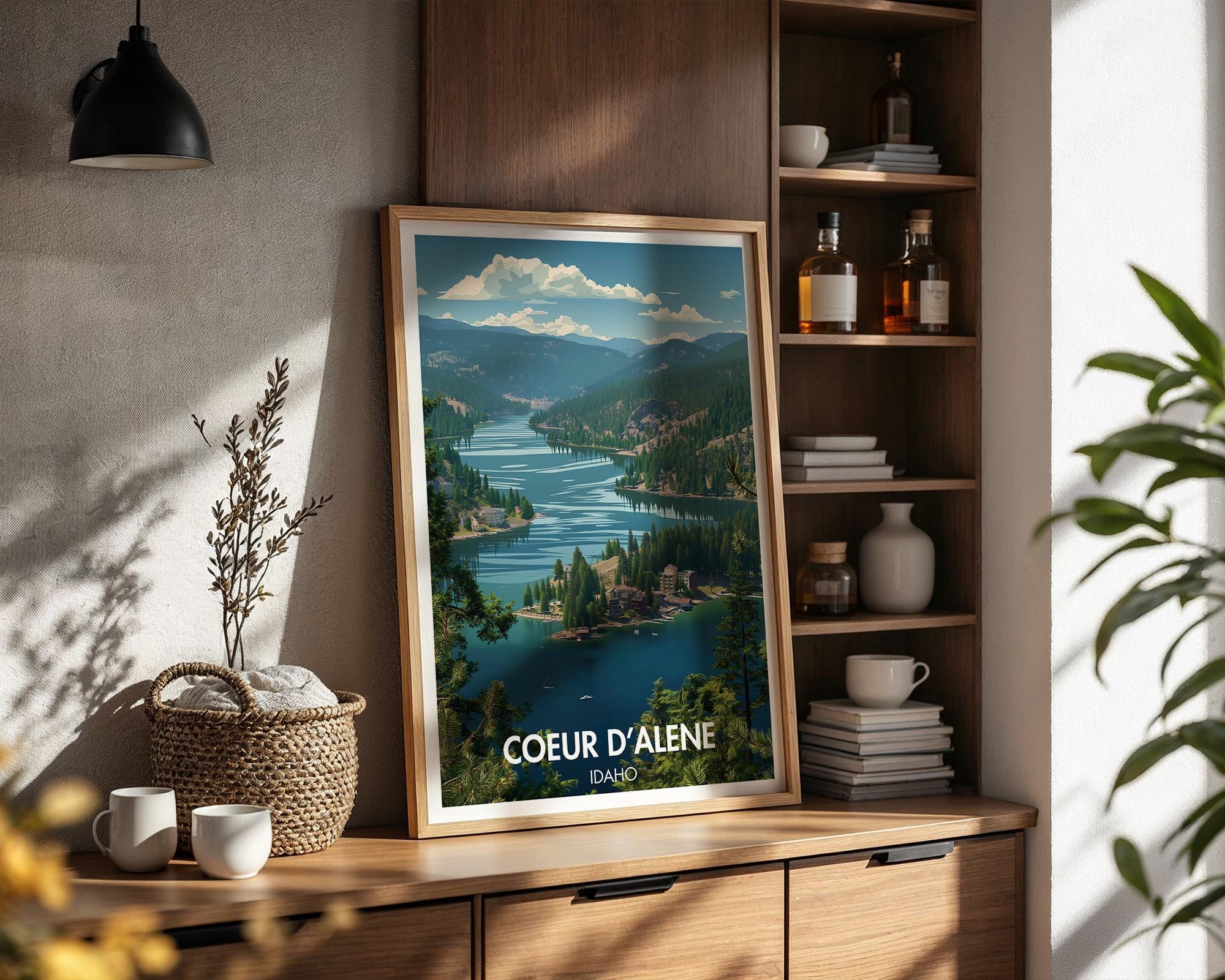 Coeur d���Alene Poster