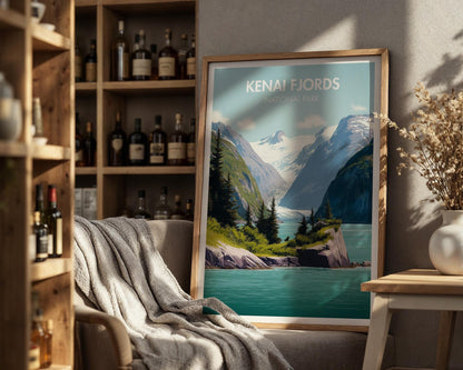 Kenai Fjords National Park Poster