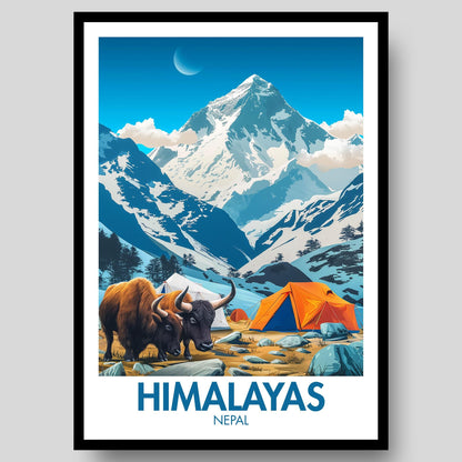 Himalayas Poster