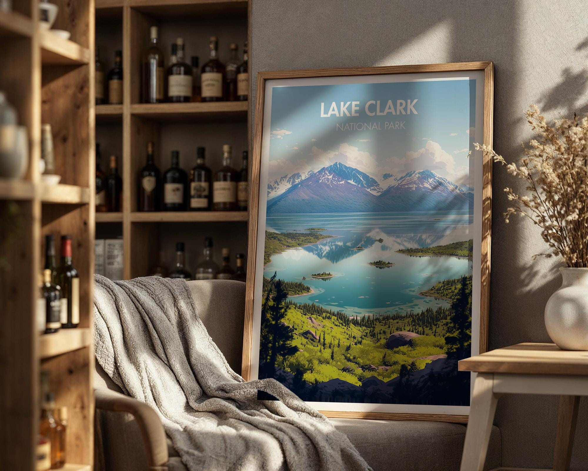 Lake Clark National Park Poster