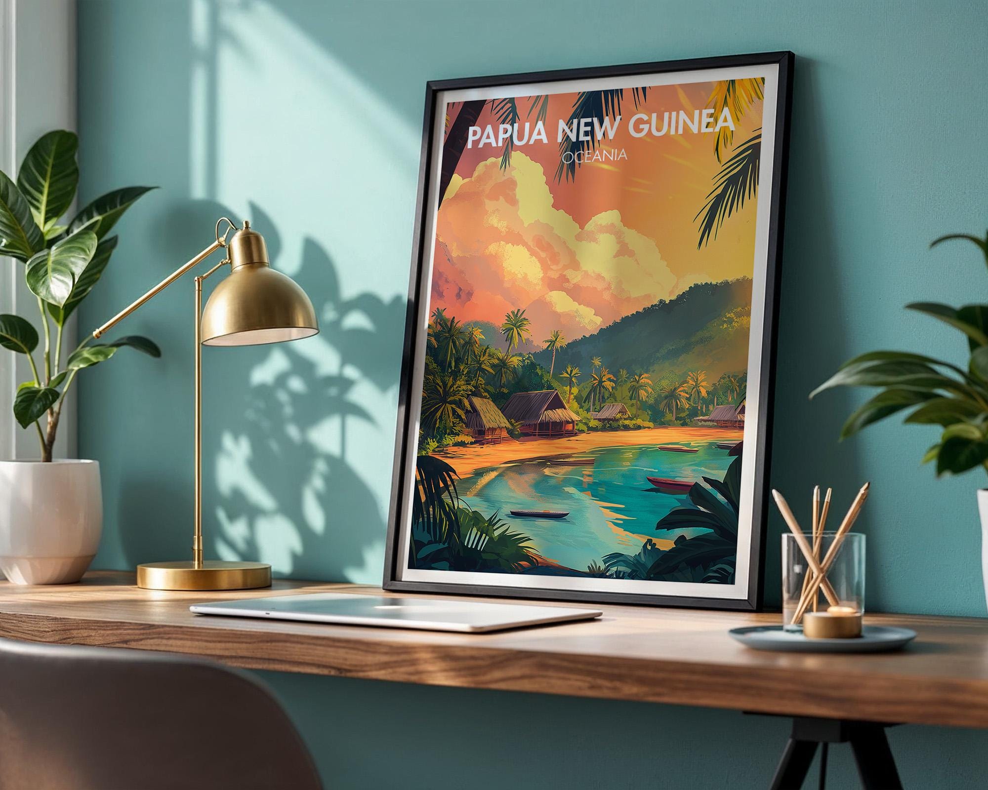 Papua New Guinea Poster