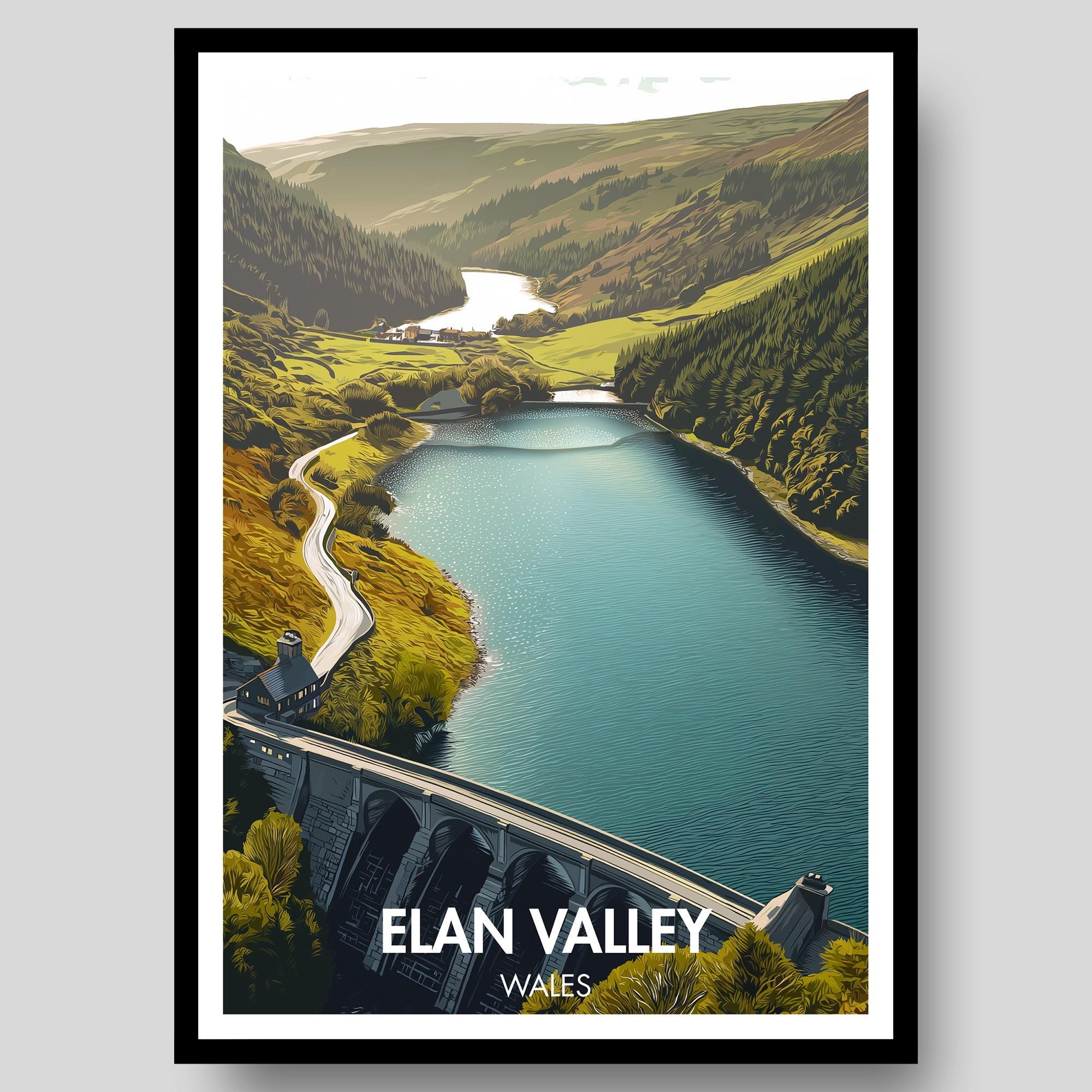 Elan Valley Poster