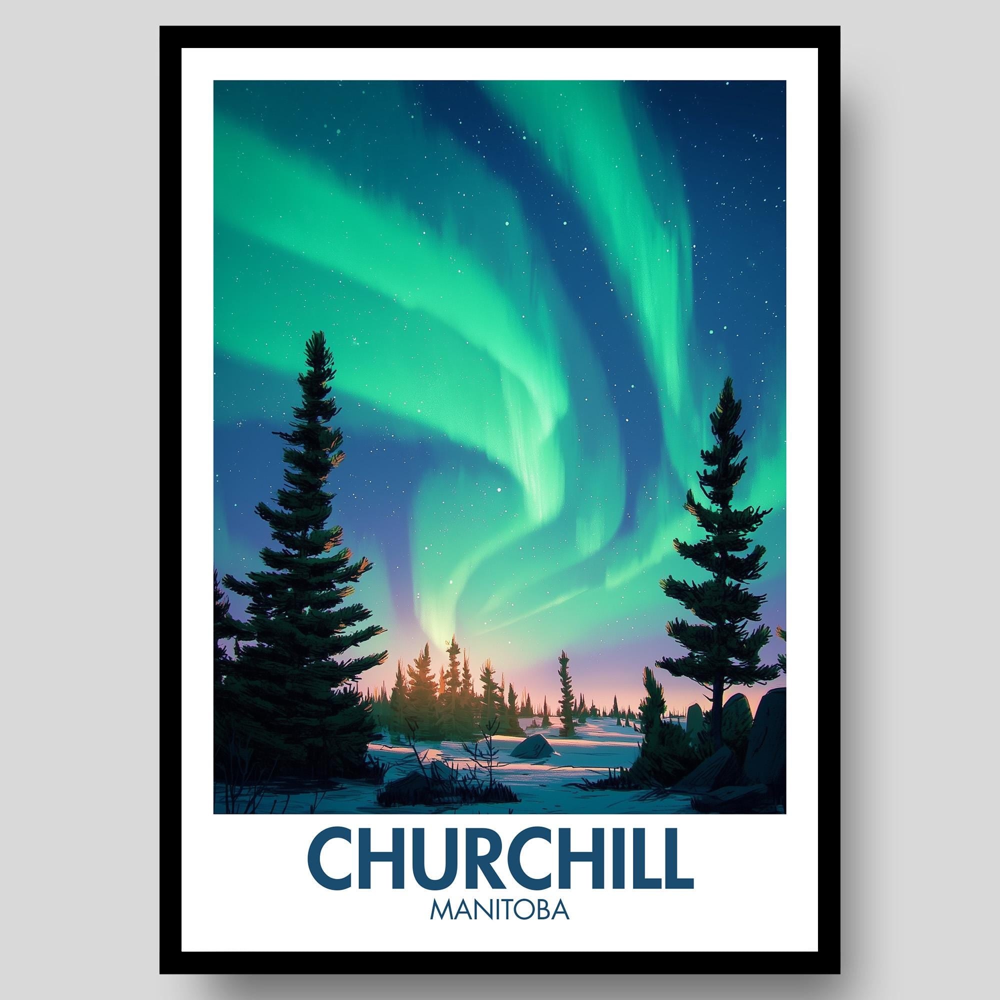 Churchill Poster