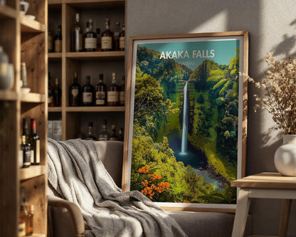 Akaka Falls Poster
