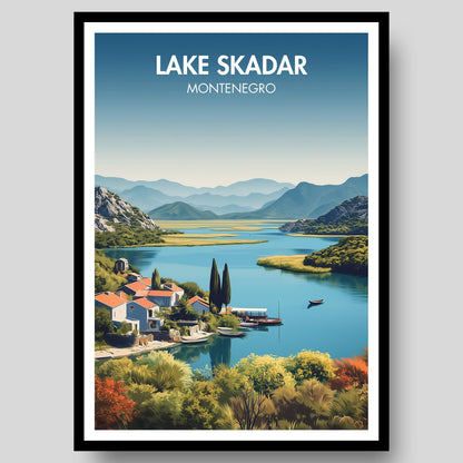 Lake Skadar Poster
