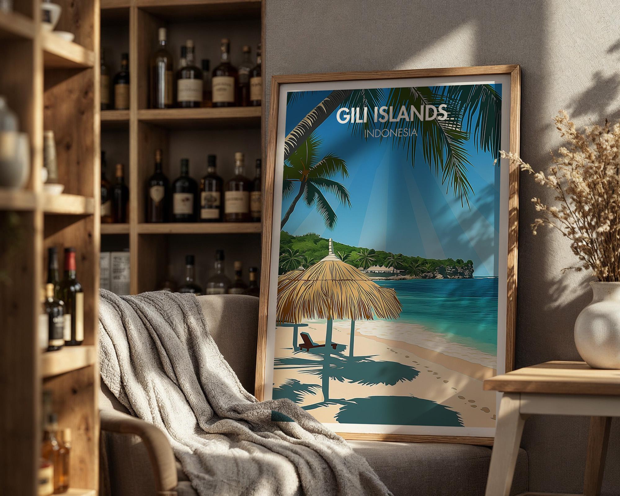 Gili Islands Poster