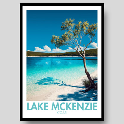 Lake Mckenzie Poster