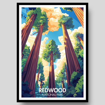 Redwood National Park Poster