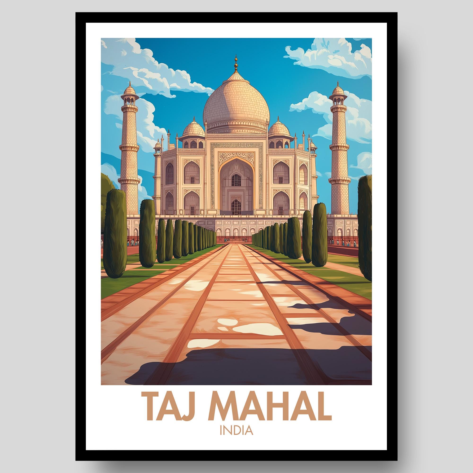 Taj Mahal Poster