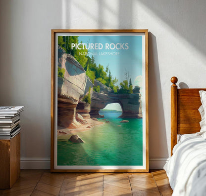 Pictured Rocks National Lakeshore Poster