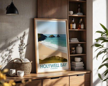 Holywell Bay Poster