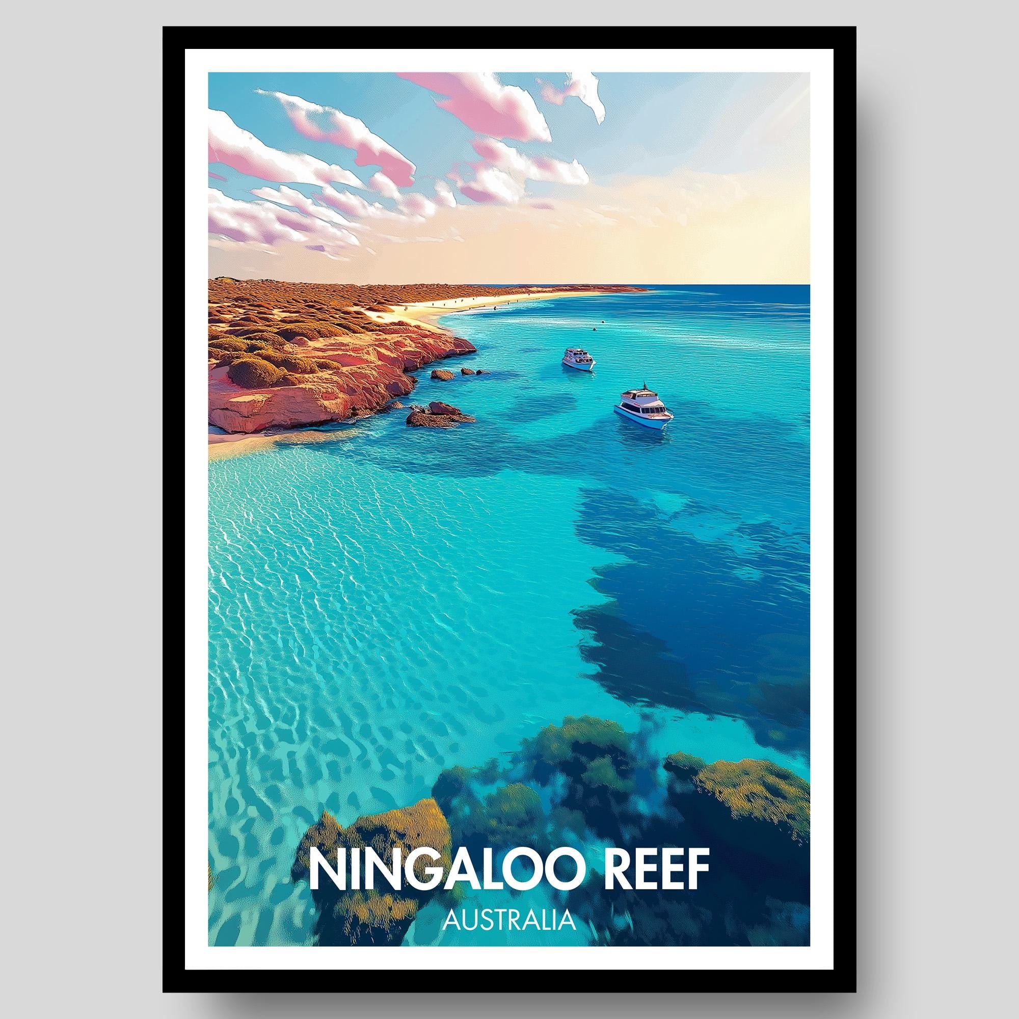 Ningaloo Reef Poster